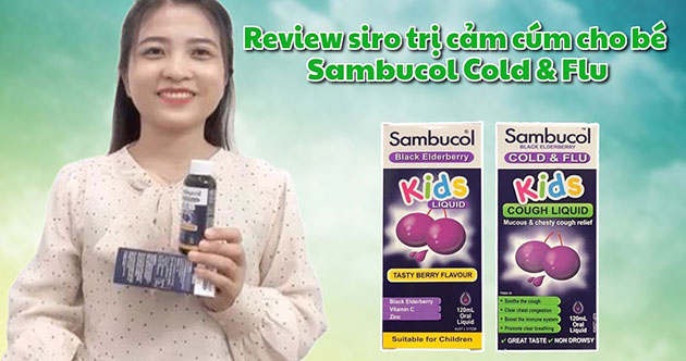 Sambucol Cold & Flu có tốt không