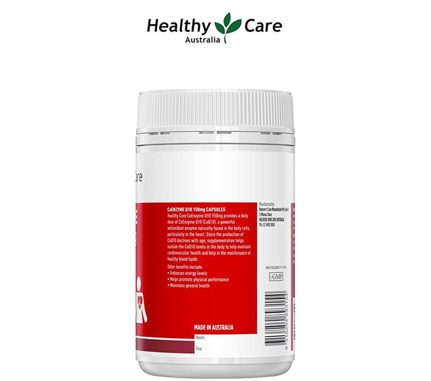 Thành phần có trong Coenzyme Q10 Healthy Care