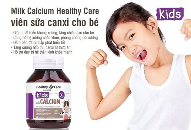 Lợi ích của Kids Milk Calcium