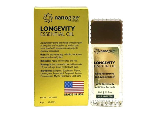 Longevity Essential Oil