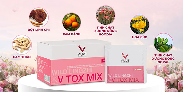 Thành phần của Vlive V Tox