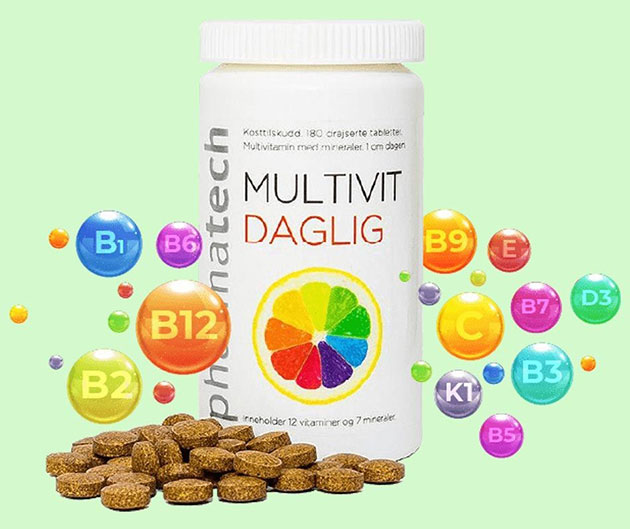 Viên uống Multivit Daglig Pharmatech là gì