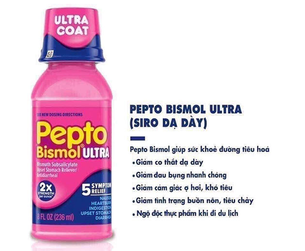 Công dụng của Pepto Bismol Ultra