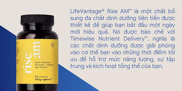 Rise Am LifeVantage là gì