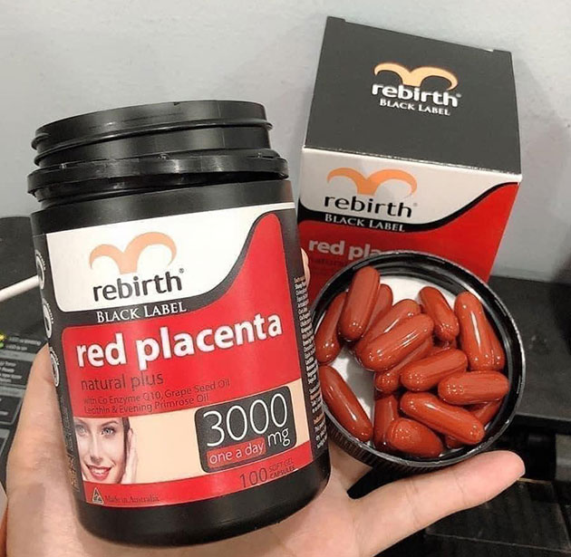 Red Placenta 100 viên giá bao nhiêu
