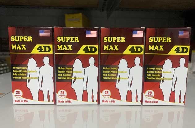 Super Max 4D chính hãng có giá bao nhiêu