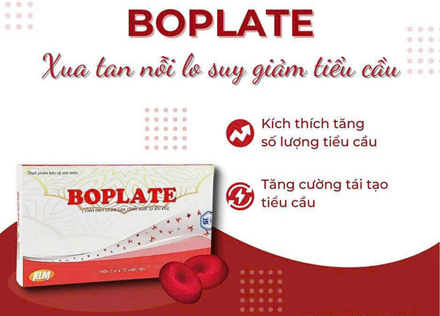 Thực phẩm bảo vệ sức khỏe Boplate là gì?