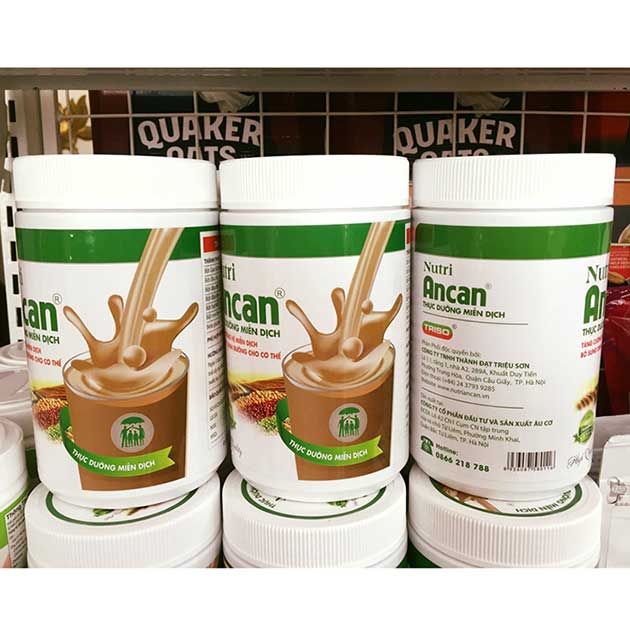 Bột thực dưỡng Nutri Ancan chính hãng có giá bao nhiêu