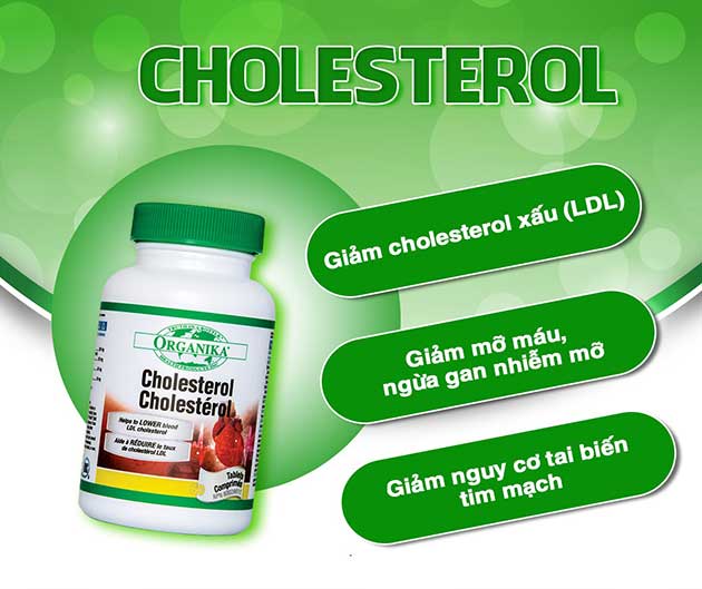 Organika Cholesterol chính hãng có  giá bao nhiêu