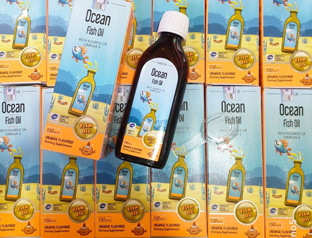 Ảnh Ocean Fish Oil chính hãng tại shop