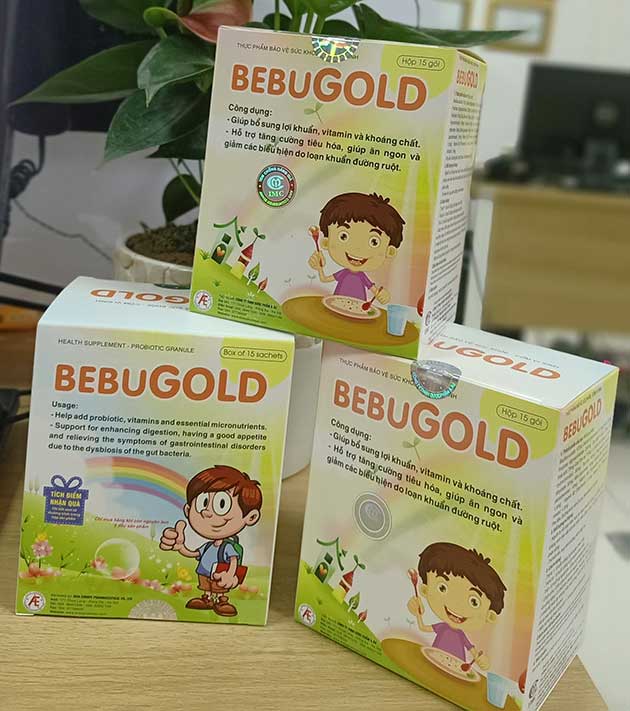 Cốm vi sinh Bebugold chính hãng giá bao nhiêu