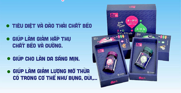 Công dụng của Giảm cân AB Nhật Bản