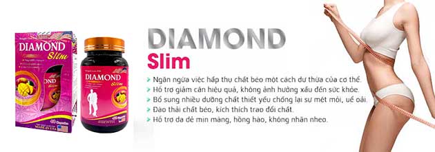 Công dụng của viên uống Diamond Slim