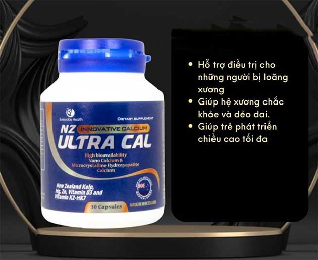 Công dụng của viên uống NZ-Ultra Cal