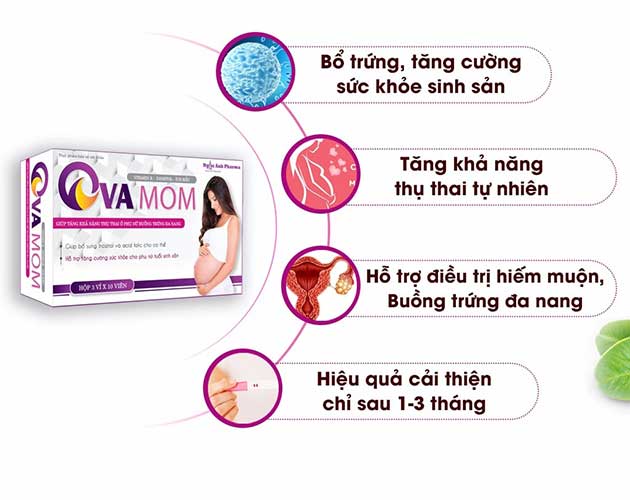 Công dụng của viên uống Ova Mom