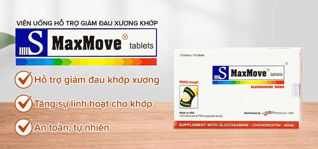 Công dụng của viên uống S MaxMove