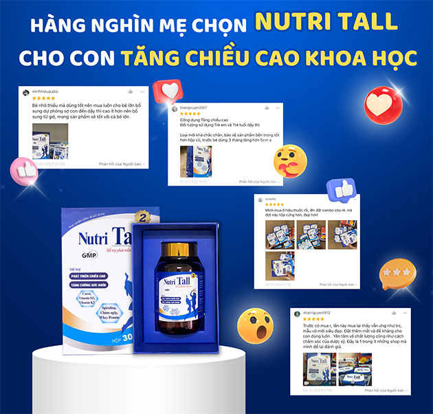 Lợi ích của Nutri Tall 2