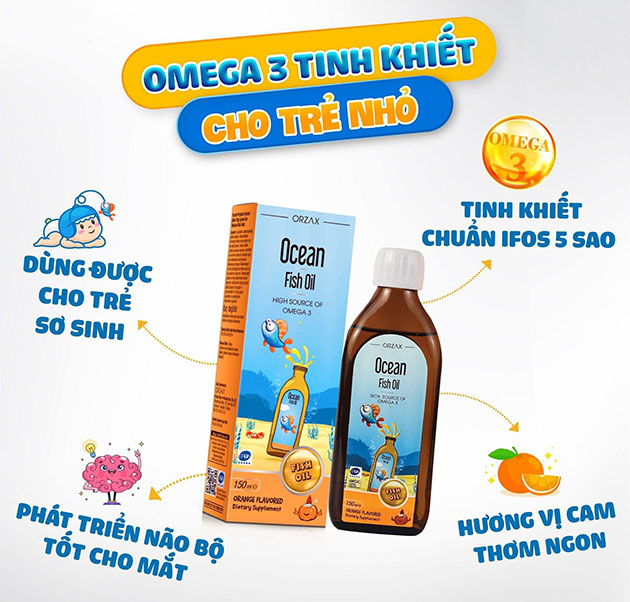 Ocean Fish Oil 150ml giá bao nhiêu?