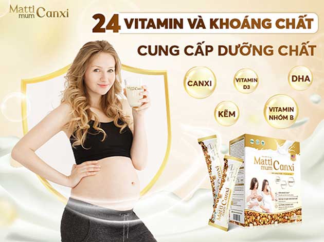 Thành phần có trong sữa Matti Mum Canxi