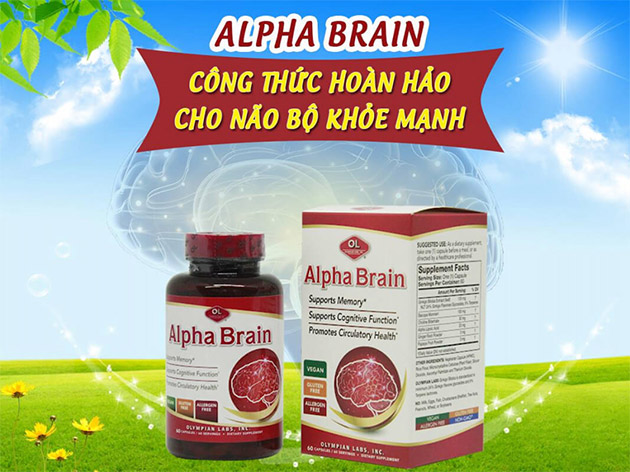 Alpha Brain chính hãng có giá bao nhiêu