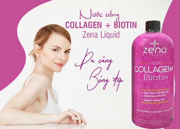 Collagen + Biotin Zena Liquid có tốt không