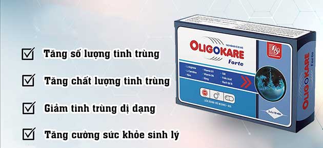 Công dụng của viên uống Oligokare Forte