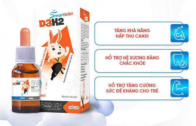 Công dụng của Smartbibi D3K2