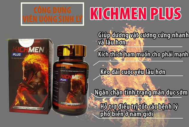 Công dụng của Kichmen Plus