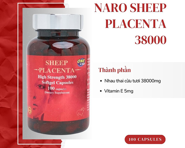 Thành phần của Naro Sheep Placenta