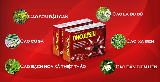 Thành phần của Oncolysin